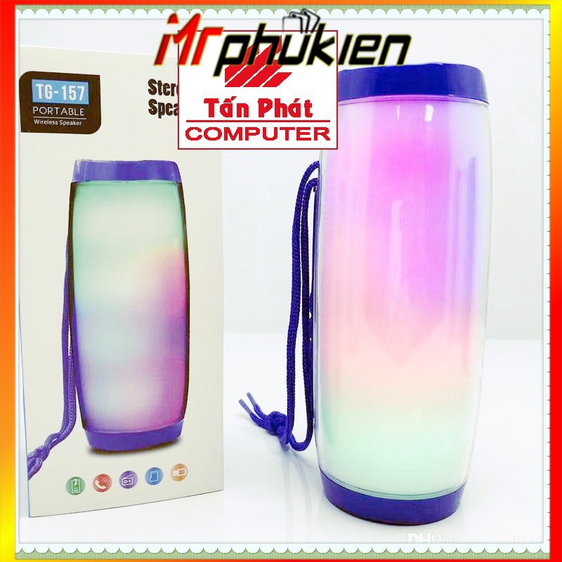 Loa bluetooth mini TG 157 nhạc nước 2020 - Loa TG 157 phiên bản mới - MrPhukien