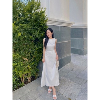 Đầm lụa trắng