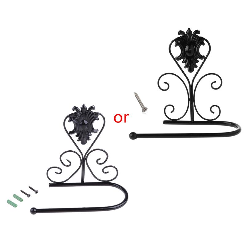 Giá Sắt Treo Khăn Giấy Cuộn Gắn Tường Phong Cách Vintage Mới