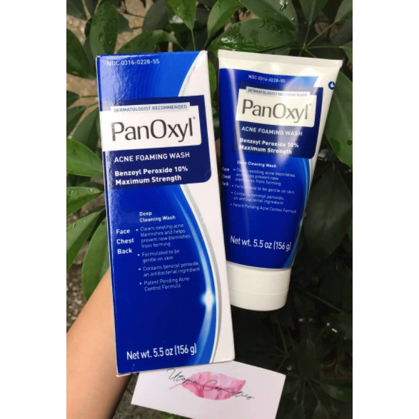 Sữa rửa mặt PanOxyl Benzoyl Peroxide