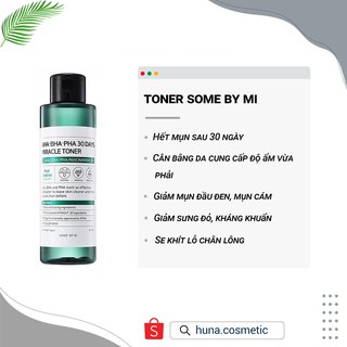[AUTH] TONER TRỊ MỤN SOMEBYMI AHA-BHA-PHA 30DAYS MIRACLE