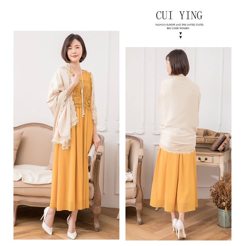 Khăn Choàng Lụa Phối Ren Chống Nắng Phong Cách Nhật Hàn Mới 2021 | BigBuy360 - bigbuy360.vn