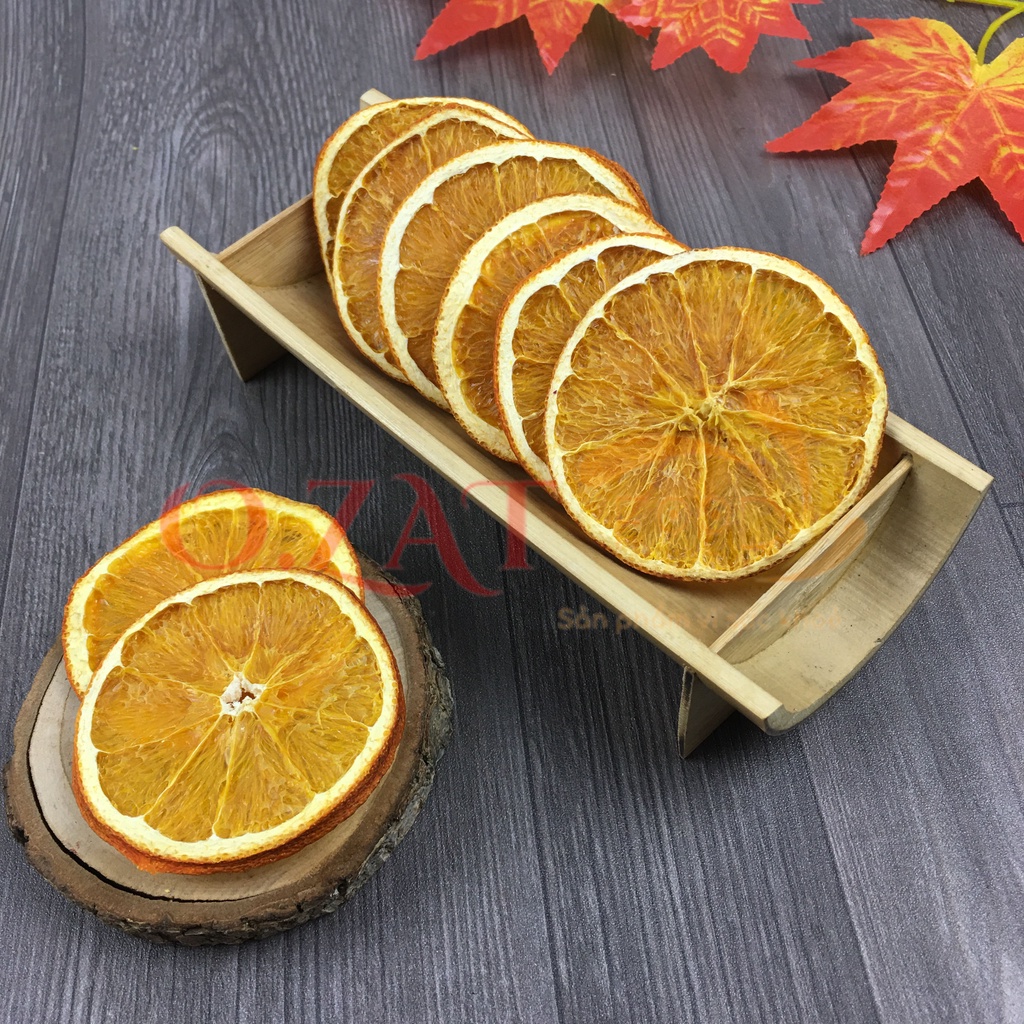 Detox cam thơm (dứa/khóm) sấy khô O.ZAT Food mỗi loại 100g - thanh lọc cơ thể giảm cân