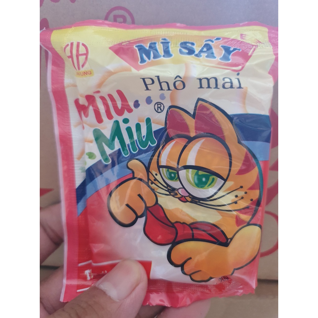 Mì gói Miu Miu ăn vặt tuổi thơ