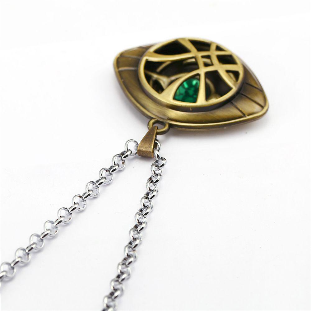 FUTURE New Keychain Model Marvel Avengers Necklace Movie Toys Infinity Time|Figure Doctor Strange/Multicolor