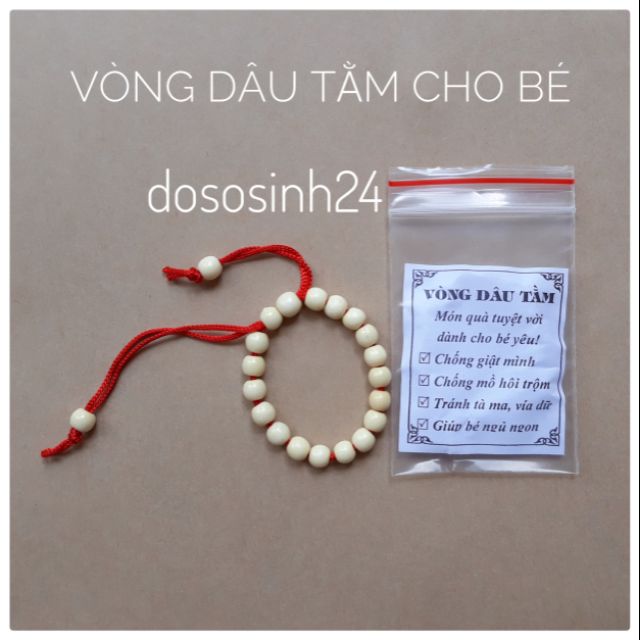 Vòng DÂU TẰM cho bé