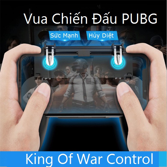 Tay cầm W10 PUBG Battle Ground: Ngôi Vương  Vùng Chiến Sự. Phụ Kiện Hỗ Trợ Chuyên Nghiệp -DC3461