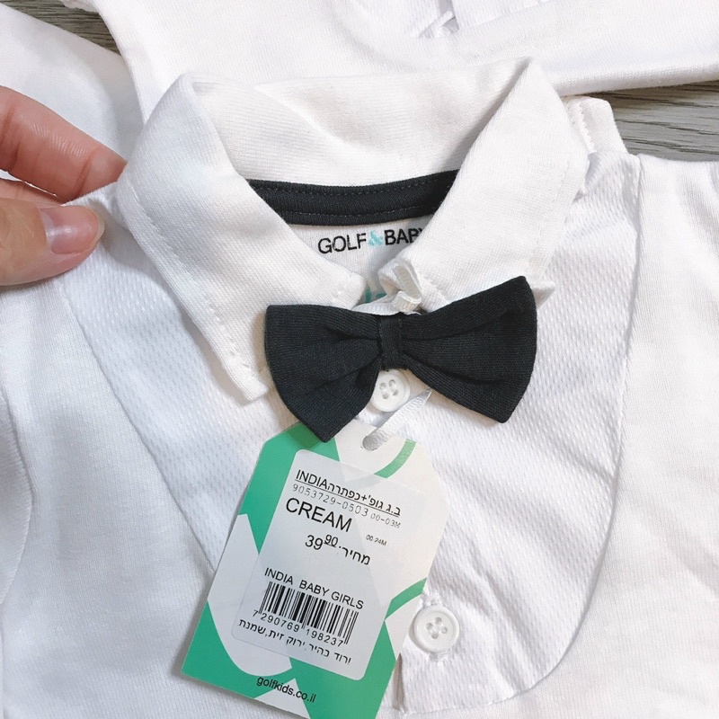 BODY CÔNG TỬ TAY DÀI KÈM NƠ CỔ