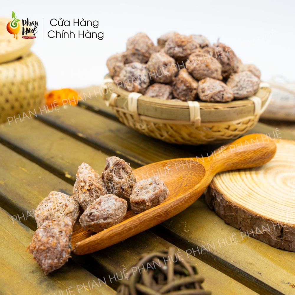 Ô mai xí muội mơ chua mặn ngọt Phan Huệ túi zip 100gr giảm ho rát họng đặc sản Hà Nội