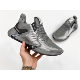 Giày Alpha Bounce Instinct M nam cao cấp mới bền êm nhẹ thoáng (xám full)