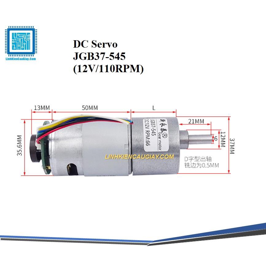 Động Cơ DC Servo JGB37-545 24VDC