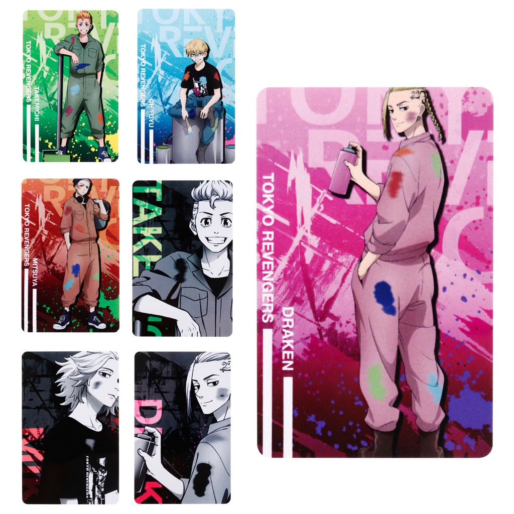 Thẻ ảnh PVC in hình nhân vật anime Tokyo Ghoul