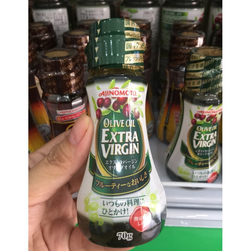 Dầu OLIVE EXTRA VIRGIN AJINOMOTO dành cho bé ăn dặm - 70g