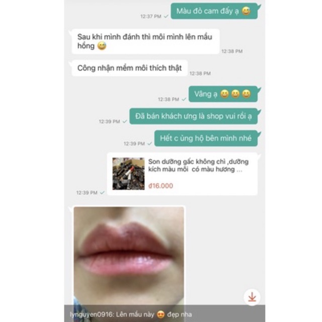 Son dưỡng gấc không chì ,dưỡng kích màu môi  có màu hương thơm tự nhiên dễ chịu-Handmade-5g