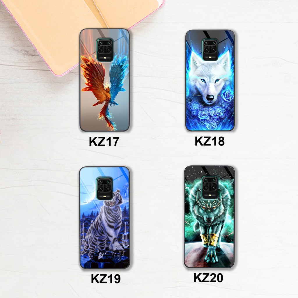 Ốp lưng kính CƯỜNG LỰC điện thoại XIAOMI REDMI NOTE 9 - NOTE 9S - NOTE 9 PRO in phong cách giới trẻ - Doremon Case