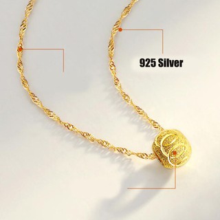 Dây Chuyền Mạ Vàng 14k May Mắn