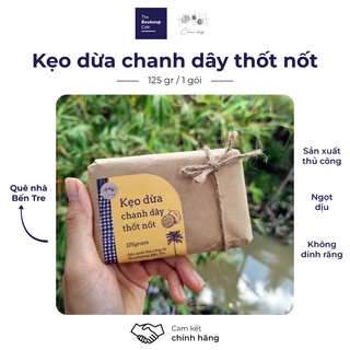 Kẹo Dừa Chanh Dây Thốt Nốt gói 125gr (20 viên/gói) - Chái bếp