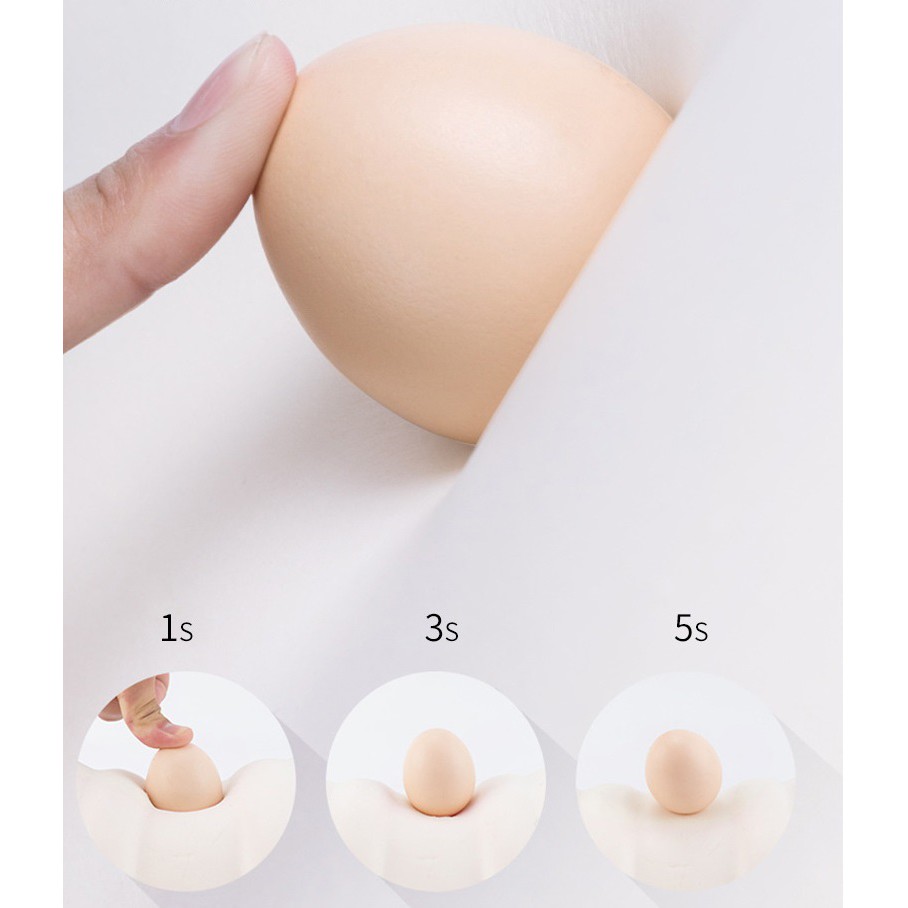 Gối gác chân hình trái tim chất liệu cao su non E3