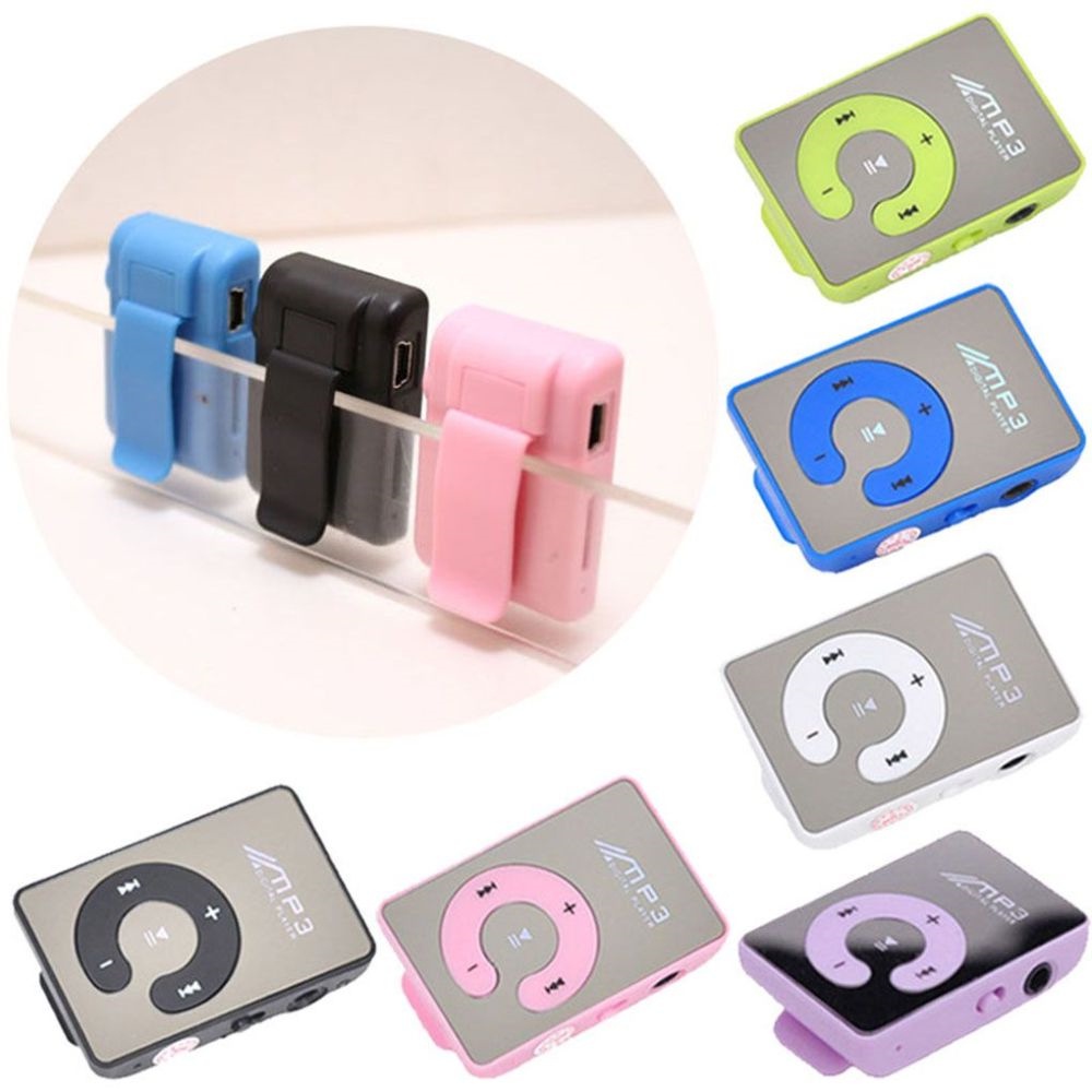 Máy nghe nhạc mp3 mini VIRWIR hỗ trợ thẻ nhớ micro TF dung lượng 16gb