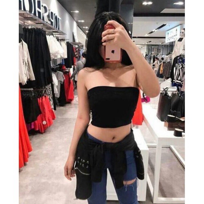 Áo Ống Quay Croptop Vải Xịn