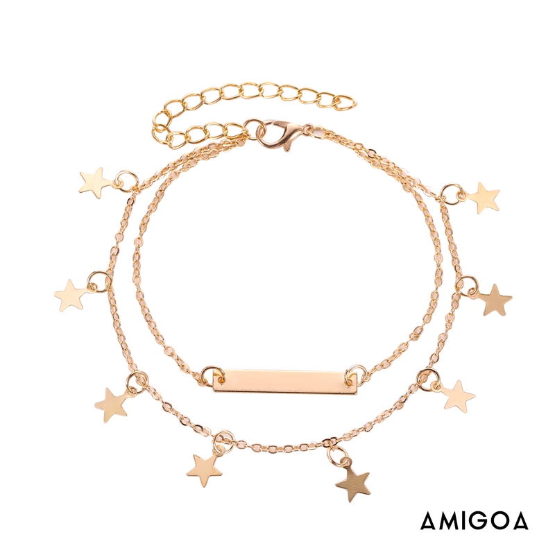 Lắc Chân Họa Tiết Ngôi Sao Thời Trang | BigBuy360 - bigbuy360.vn