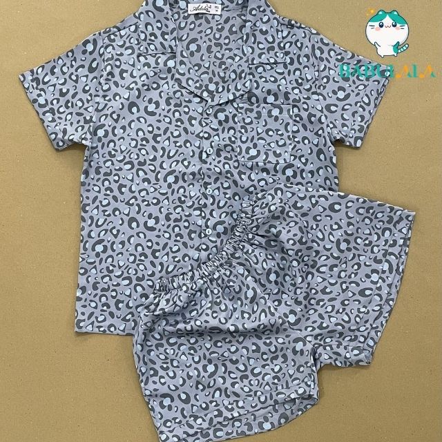 Đồ Bộ Ngủ Nữ Pijama 45-75kg Bigsize Chất Liệu Lụa Satin/ Kate Bộ Ngủ Mặc Nhà-BABULALA-P01