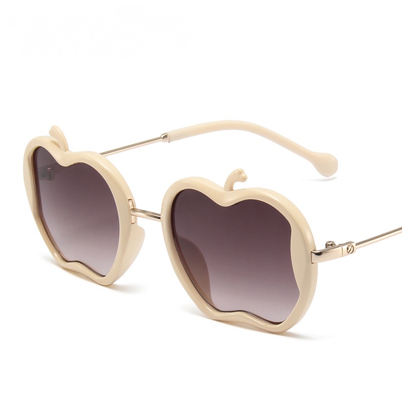 Fashion Cartoon Sunglasses for Kid Apple Shape Cute