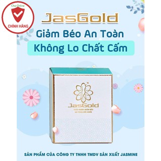 Combo 2 hộp [CHÍNH HÃNG] Thảo Dược Giảm Béo, Bảo vệ sức khoẻ JasGold 18 viên - Trà Giảm cân Jasgold