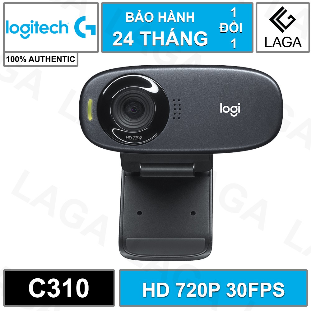 [Mã ELMSBC giảm 8% đơn 300K] Webcam HD Logitech C310 720P 30FPS | BigBuy360 - bigbuy360.vn