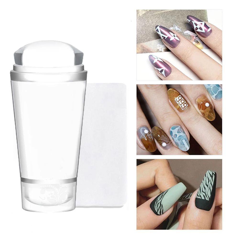 Khuôn Silicone Hai Đầu Không Biến Dạng Dùng Trang Trí Móng Tay Cho Nữ