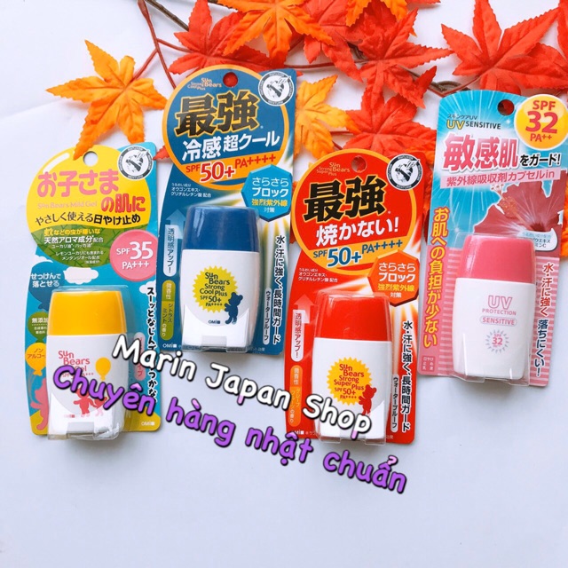 (mới về 1000 chiếc,kèm bill)Sỉ=lẻ kem chống nắng Omi Sunbear Gấu Nhật | BigBuy360 - bigbuy360.vn