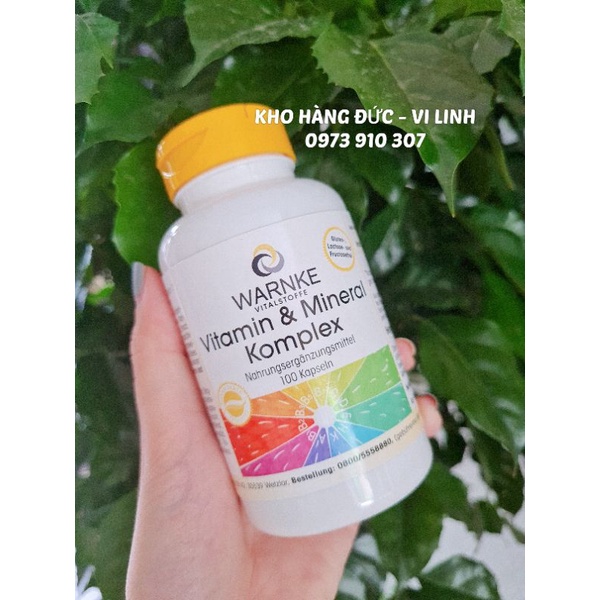 Vitamin tổng hợp Warnke Vitamin und Mineral Komplex