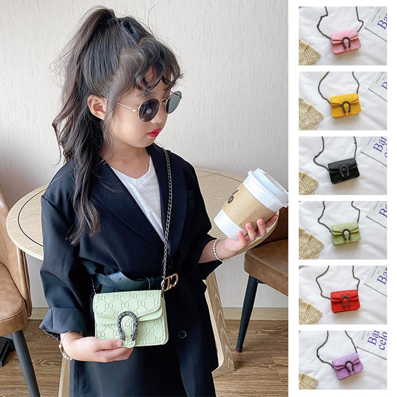 Túi Đeo Chéo Da Pu Thời Trang Cho Bé Gái