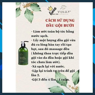 ComBo Bộ 3 sản phẩm: Dầu Gội Bưởi, Kem Xả Bưởi và Tinh dầu bưởi Vi Jully _aaf72210