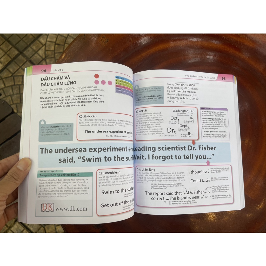 Sách - Bách khoa thư về phát triển kỹ năng Tiếng Anh – DK – Đinh Tị Books – Bìa mềm in màu toàn bộ