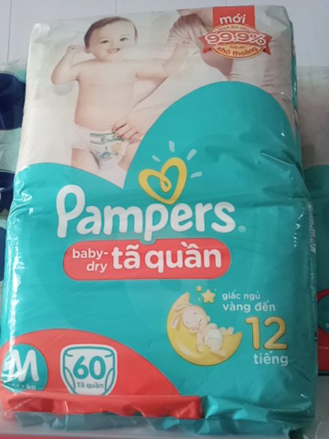 Thanh lý 100 miếng tã quần Pamper szM