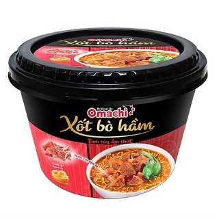 Hộp mì omachi xốt bò hầm