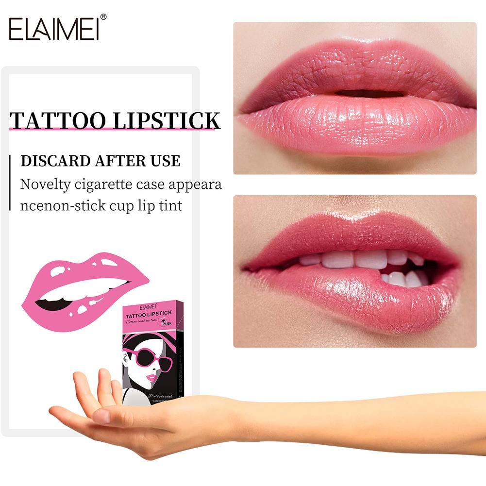 Hộp 20 Tăm Bông Son Môi J4G5 Hình Điếu Thuốc