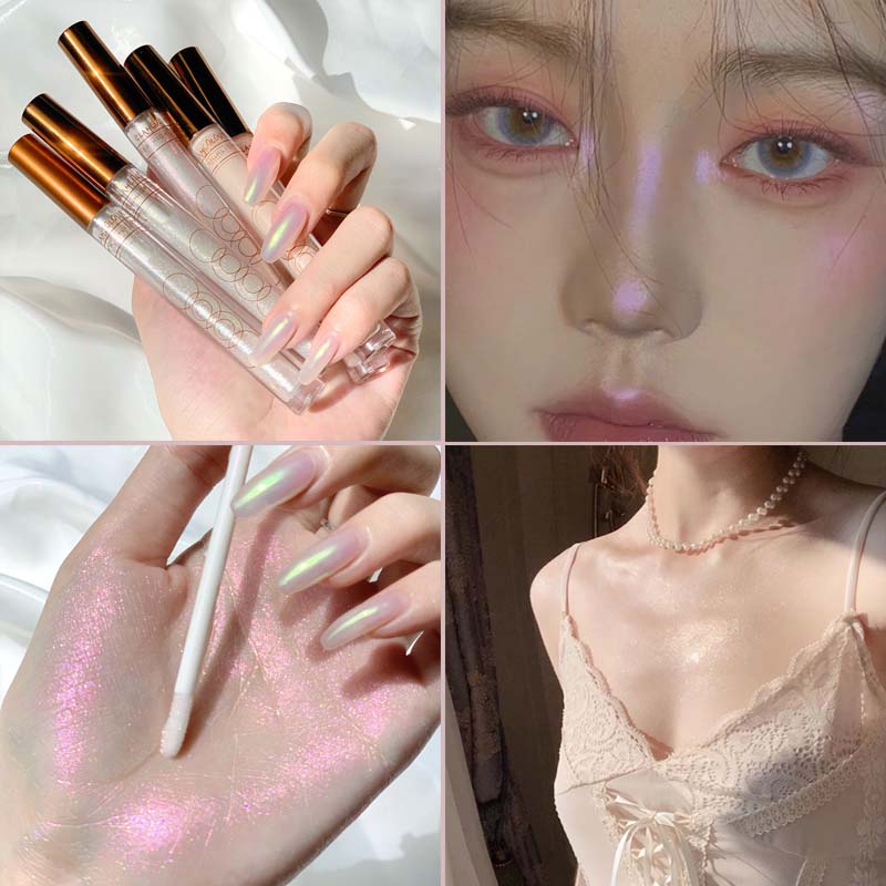 Phấn Highlight Dạng Lỏng Tạo Khối Lấp Lánh Chống Thấm Nước Glamcour
