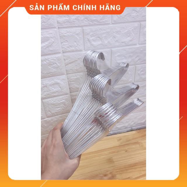 [HÀNG SIÊU TỐT] FREE SHIP 150K TOÀN QUỐC _ 9 chiếc móc nhôm treo quần áo size 40cm