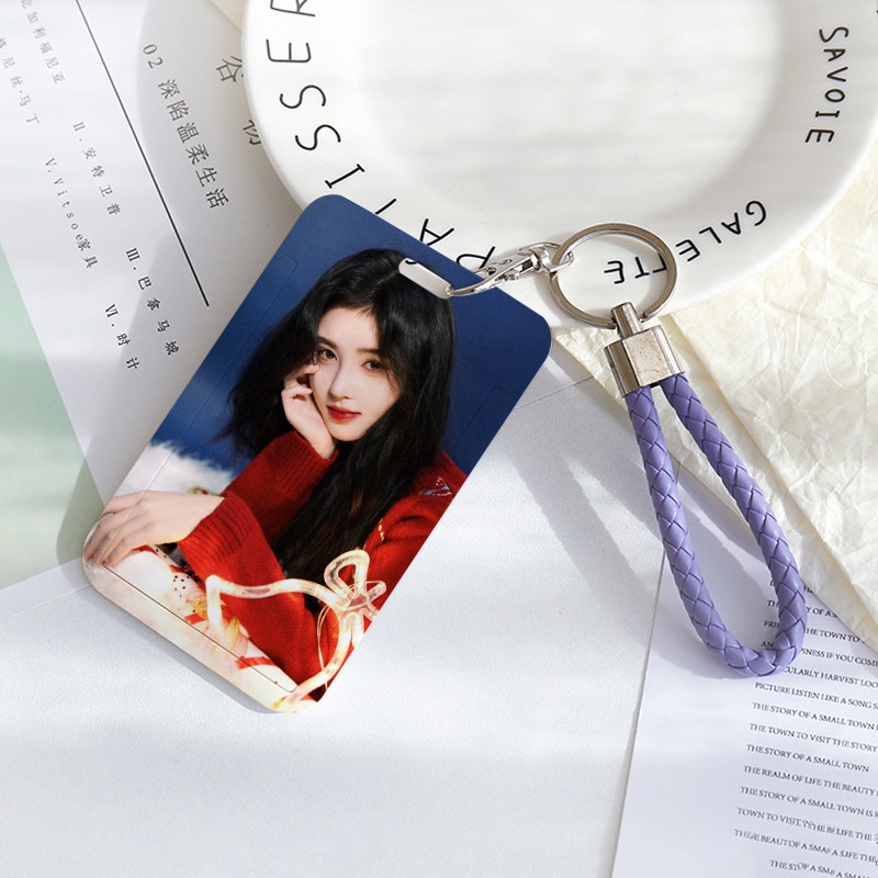 Xiaozhan Wangyibo TNT Teens in Times Dilraba Lu Han Jackson Wang TFBOYS Yangzi Yangchaoyue Lanyards Card HOLDER