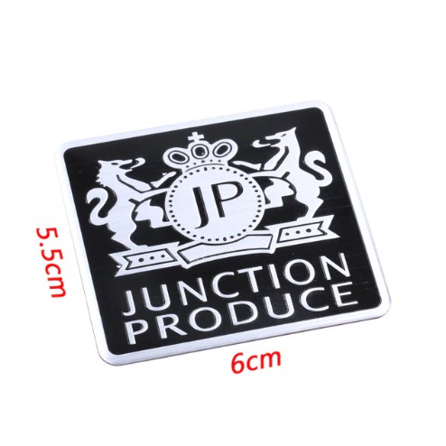 Tem nhôm trang trí dán xe Junction Produce Logo Car Sticker VIP