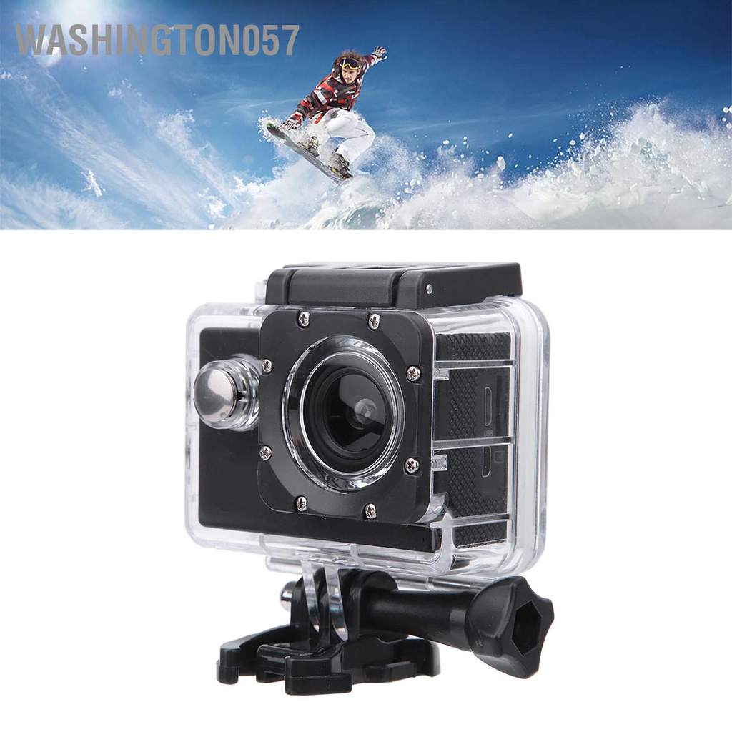 Có thể bán buôn Camera hành động WiFi HD 1080P ngoài trời Bộ phụ kiện gắn nhà ở không thấm nước Washington057 Hàng giao ngay