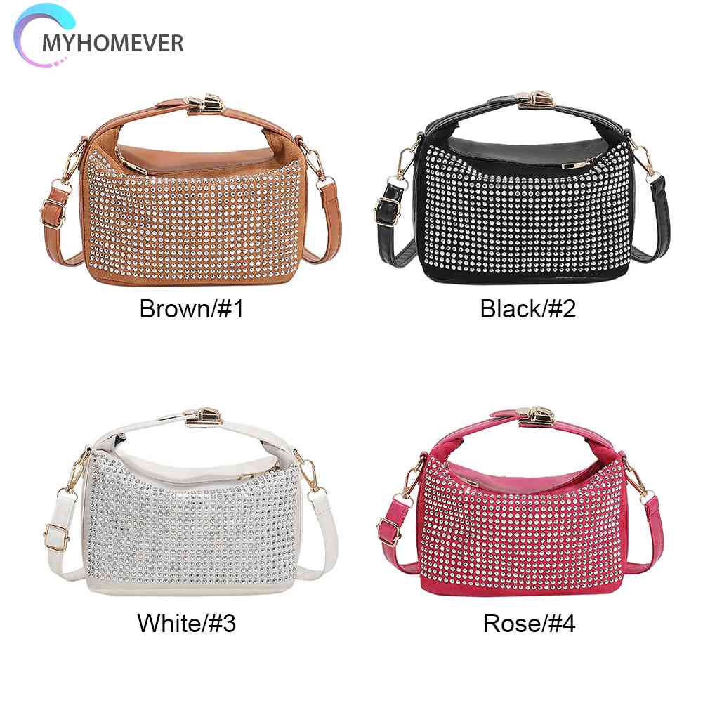 Túi Đeo Chéo Đính Đá Thời Trang Cho Nữ