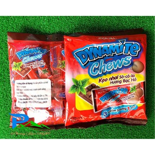 Kẹo socola Chew 3 viên Dynamite 125g (kẹo dynamite 125g)