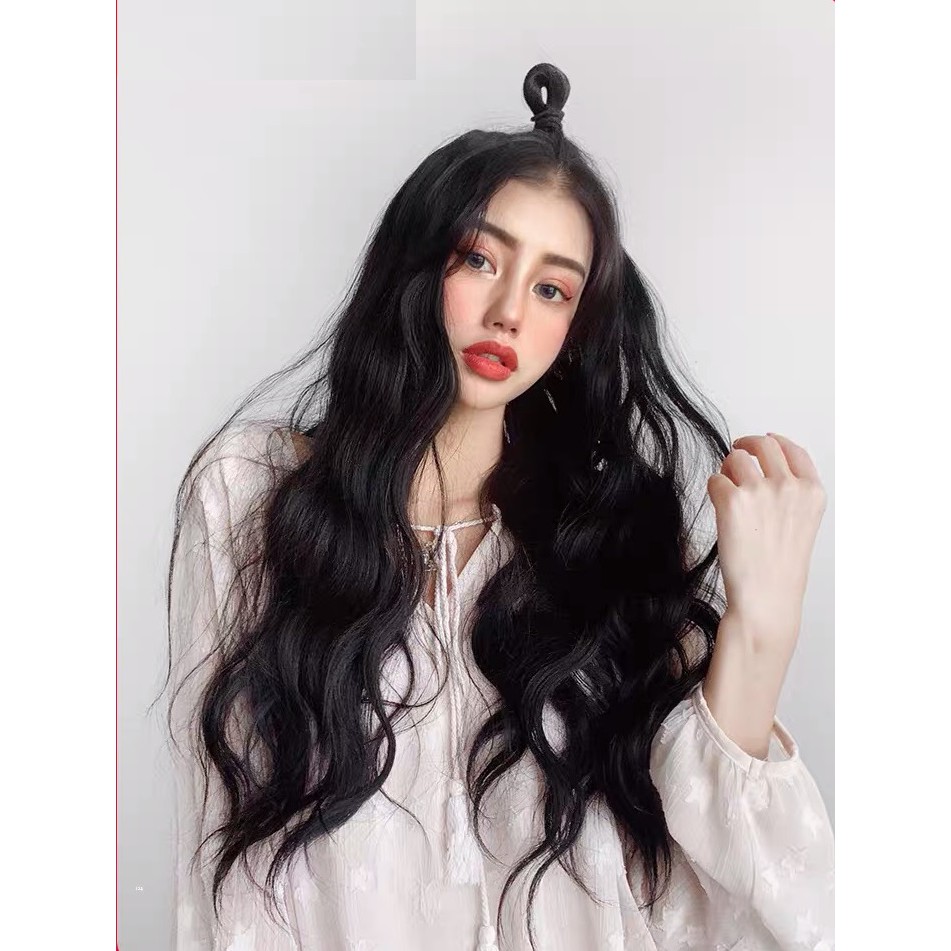 TG5-Tóc Giả Kẹp U Xoăn Sóng Nửa Đầu Hàn Quốc -  Mã TG5 - Love Hairs