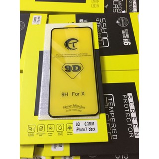 Miếng dán cường lực 9D Iphone X - Iphone 11 Pro
