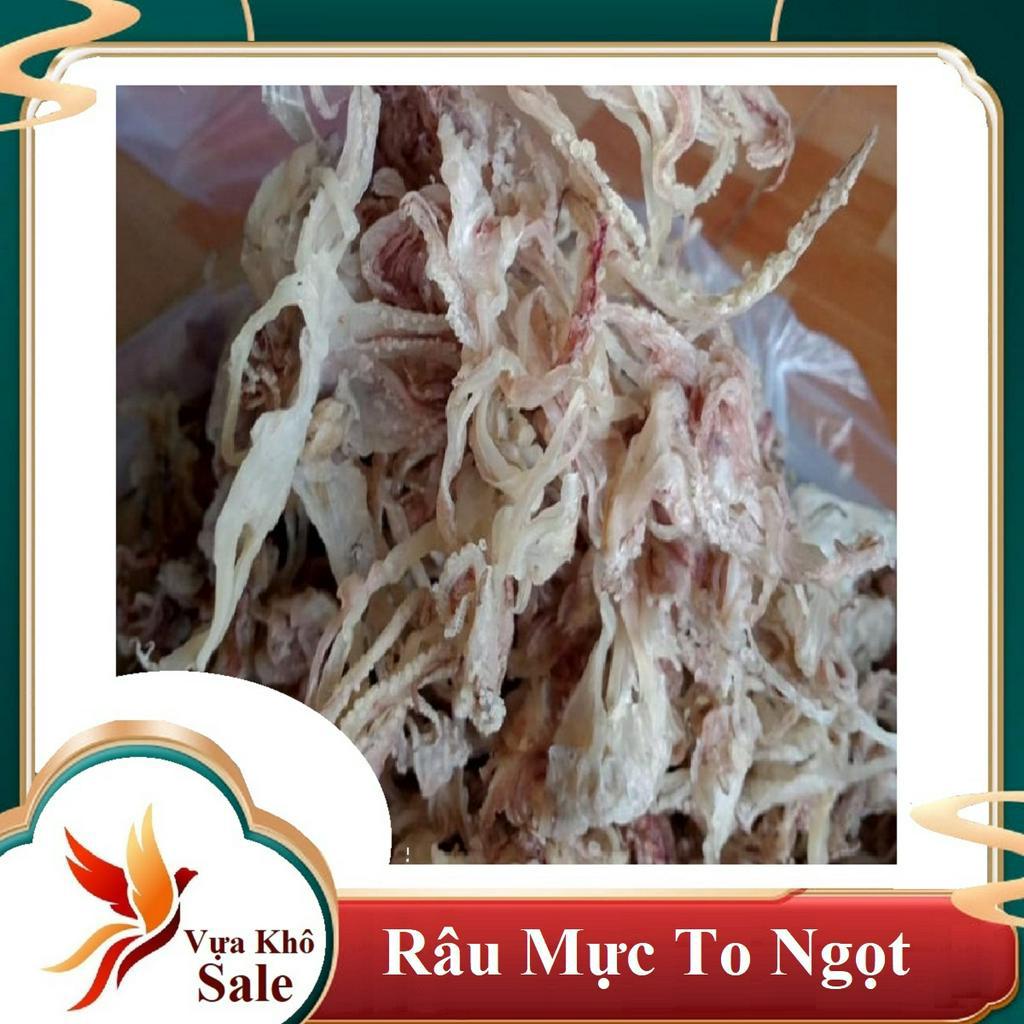 Khô râu mực chuyên nấu mì tôm nấu lẩu ngon ngọt nước lèo