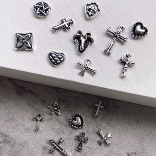 Set 50 Charm kim loại trang trí móng
