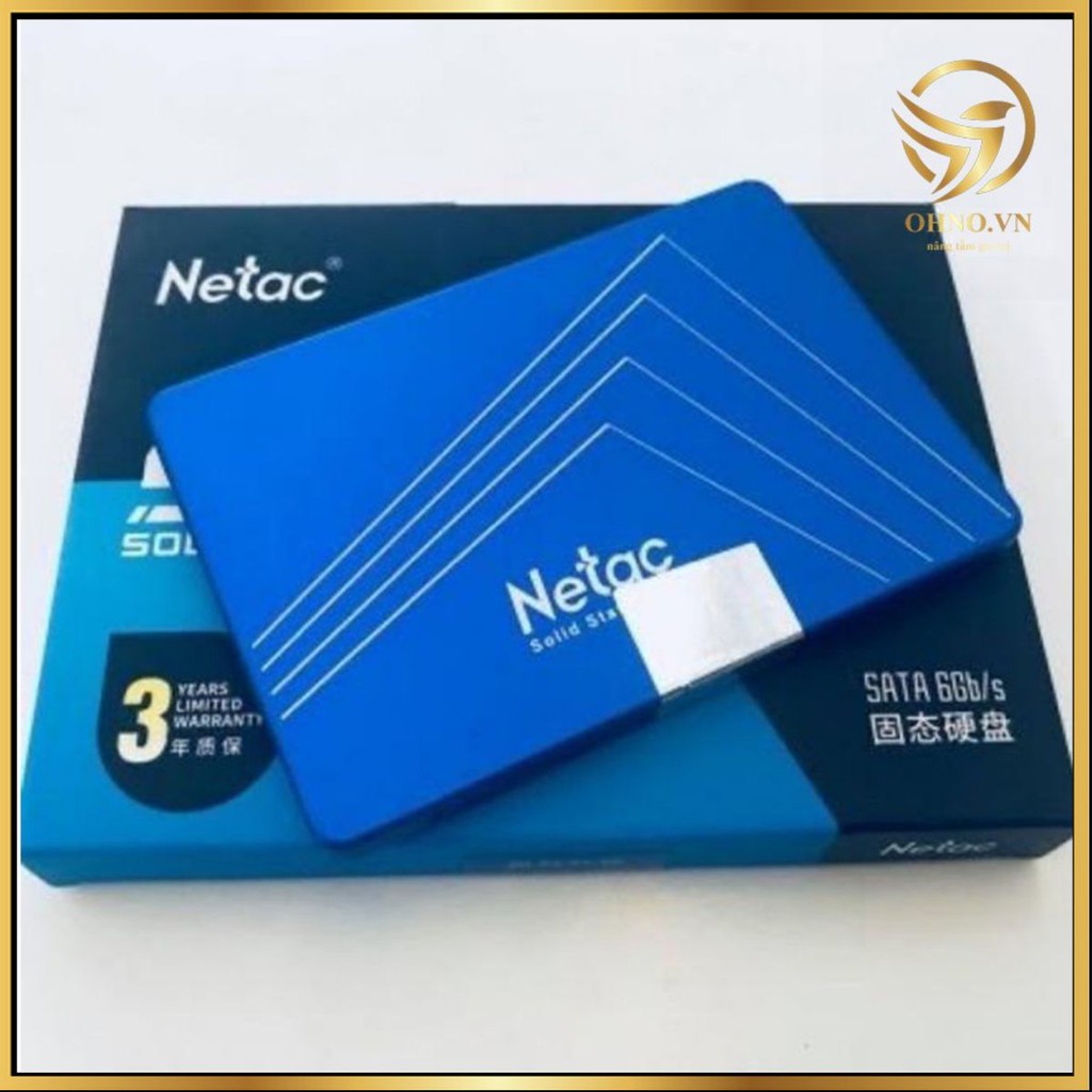 Ổ Cứng SSD NETAC 120GB 128GB 256GB 512GB Ổ Cứng Máy Tính PC Laptop 2.5inch Cổng SATA3 6Gb/s - OHNO VIỆT NAM